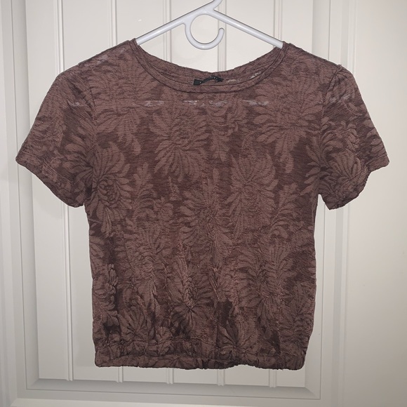 Dynamite see through floral top - Picture 2 of 2